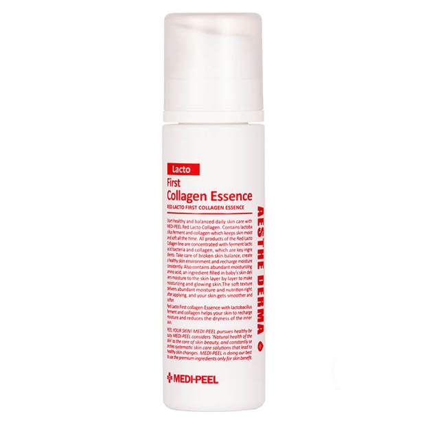 Laktobakteriyalar bilan kislorod mohiyati Medi-Peel Red Lacto First Collagen Essence