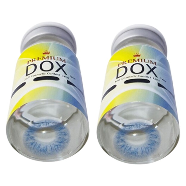 Rangli kontakt linzalari Premium Dox UMI BLUE 0.00