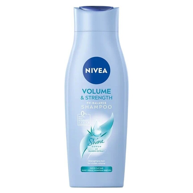 Soch uchun shampun Nivea Volume & Strength, 400 ml