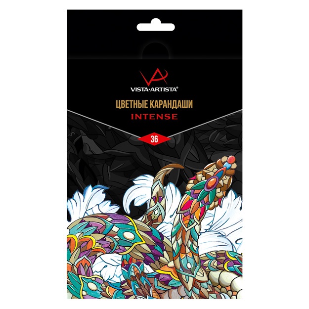 Rangli qalamlar Vista-Artista Intense VICP-36