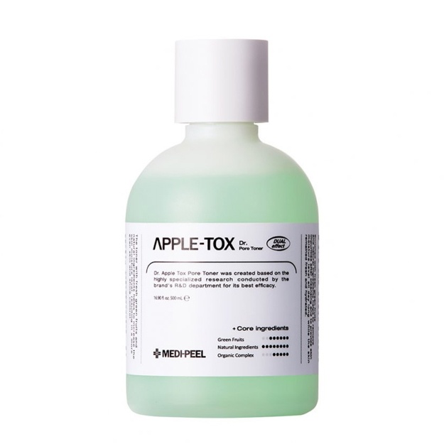 Yog‘li teri uchun yashil mevali kislotali toner Medi-Peel Dr.Apple-Tox Pore Toner