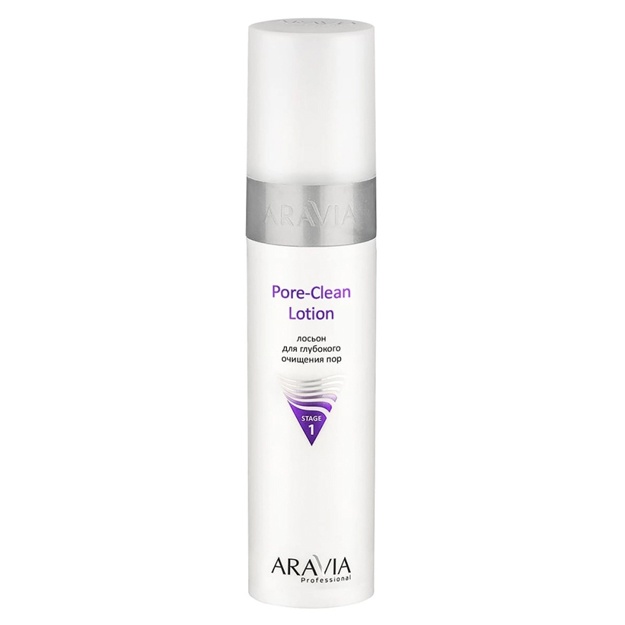 Poralarni chuqur tozalash uchun loson Aravia Professional Pore-Clean Lotion 250ml
