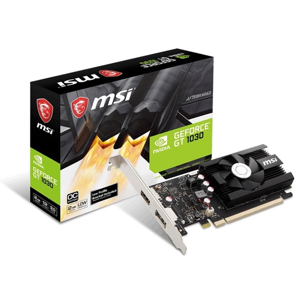 Videokarta MSI GT 1030 2GD4 LP OC GeForce GT 1030 2G D4 LP OC From UAE