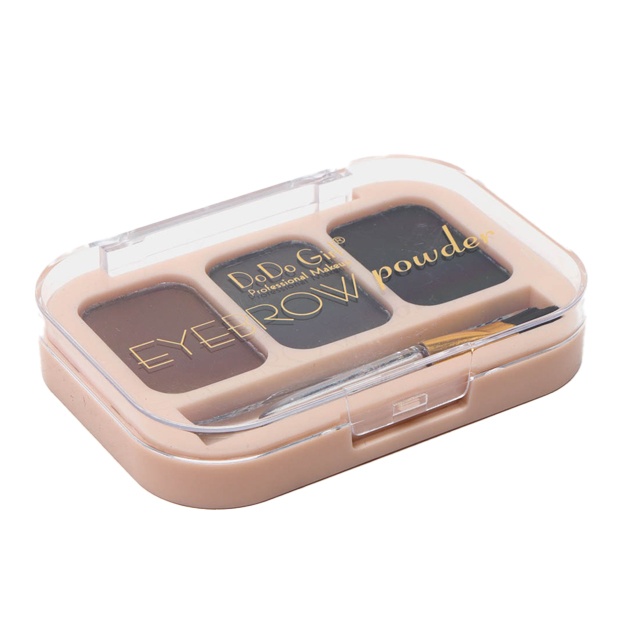 Тени для бровей Dodo Girl Brows, 3 цвета