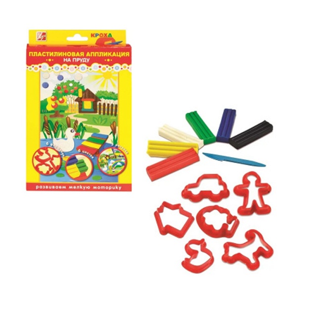 Ijodkorlik uchun to‘plam Luch "Plastilin applikatsiya. Hovuzda" 26S 1612-08