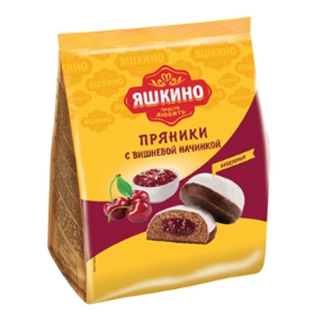 Pryanik Yashkino gilosli 350g