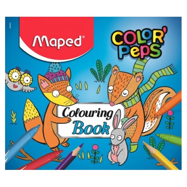 Qog‘oz reproduktsiyasi Maped Colouring book