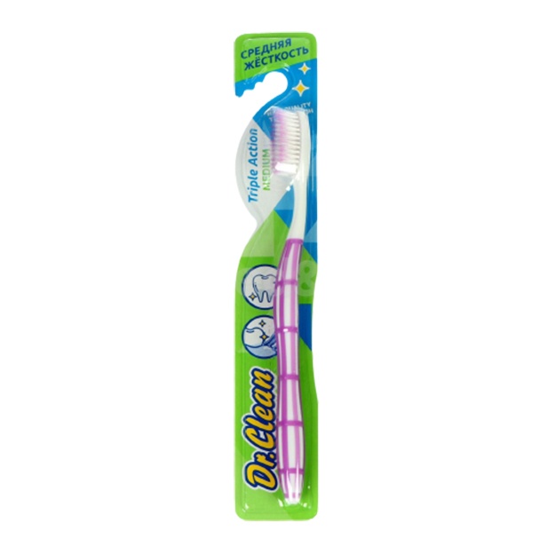 Зубная щётка (1 категория) Dr.Clean Triple action