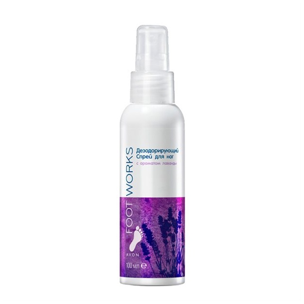 Dezodorant oyoq spreyi Avon lavanda hidi bilan 100ml