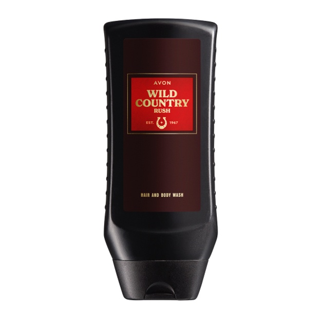 Erkaklar uchun xushbo‘y shampun-dush geli Avon Wild Country Rush 200ml