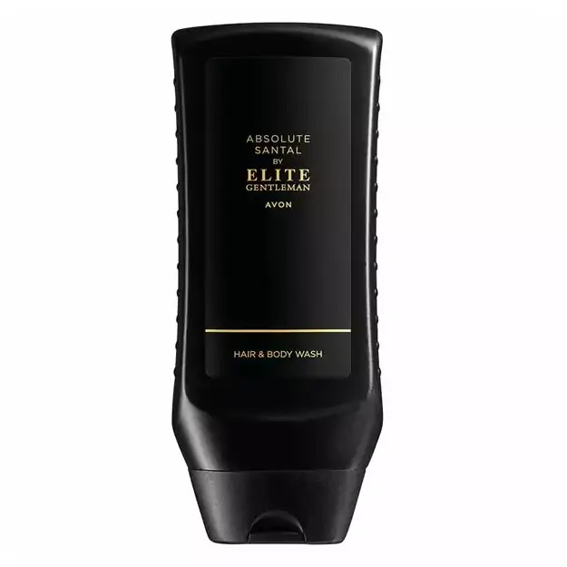 Парфюмированный шампунь-гель для душа Avon Absolute Santal by Elite Gentleman 200мл