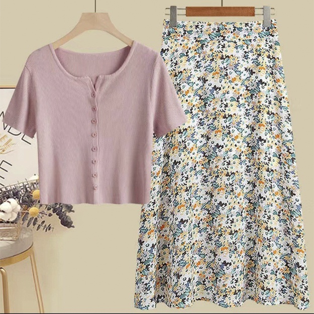 Ayollar Kostyumi ART 13030 pushti 4XL