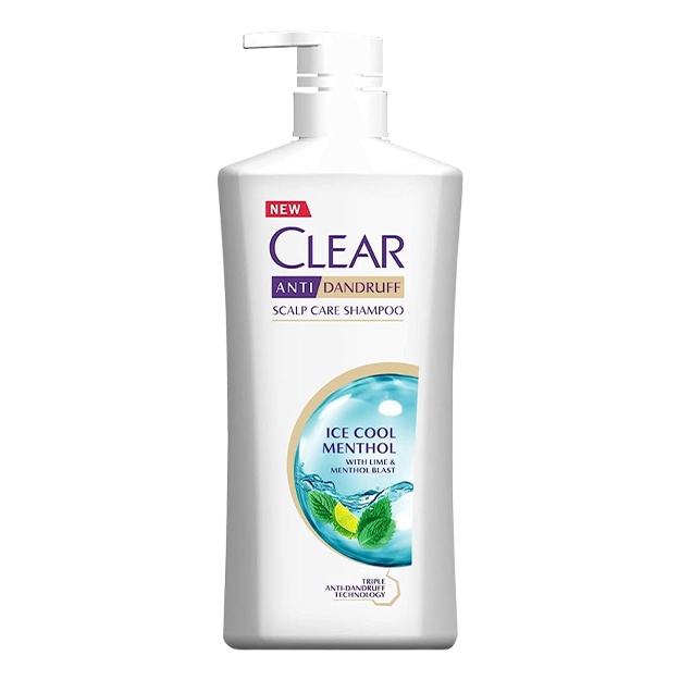 Шампунь для волос Clear Ice Cool Menthol 650мл