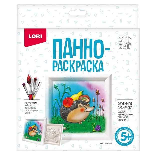 Art rang berish paneli Lori 3D «Kirpi» (Irp-011)