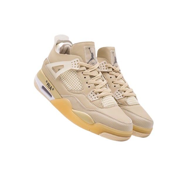 Erkaklar Krossovkasi Nike Air Jordan 4 Lux ART 908543 bej