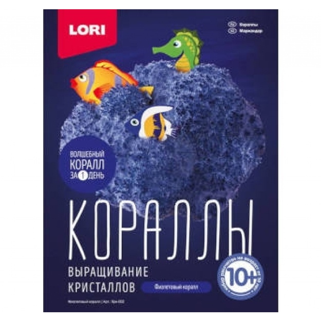 O‘sayotgan kristallar. Marjonlar "Binafsha marjon" Krk-002