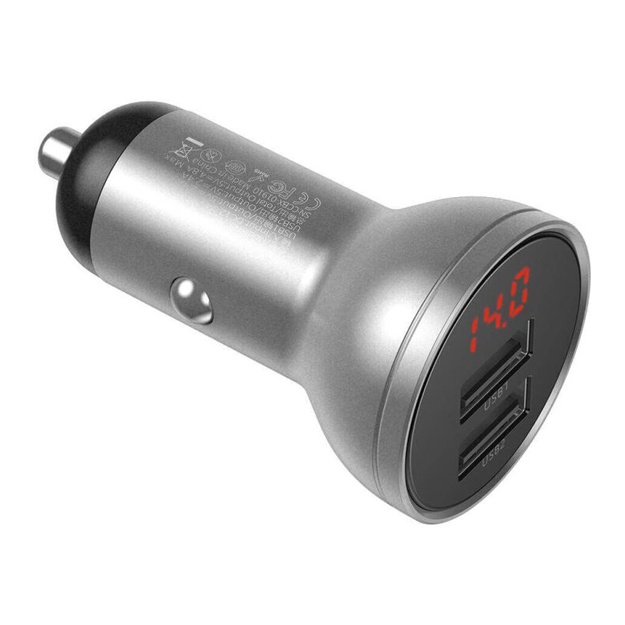 Автомобильное зарядное устройство Digital Display Dual SCP QC U+U 45W (CCBX-B0S)