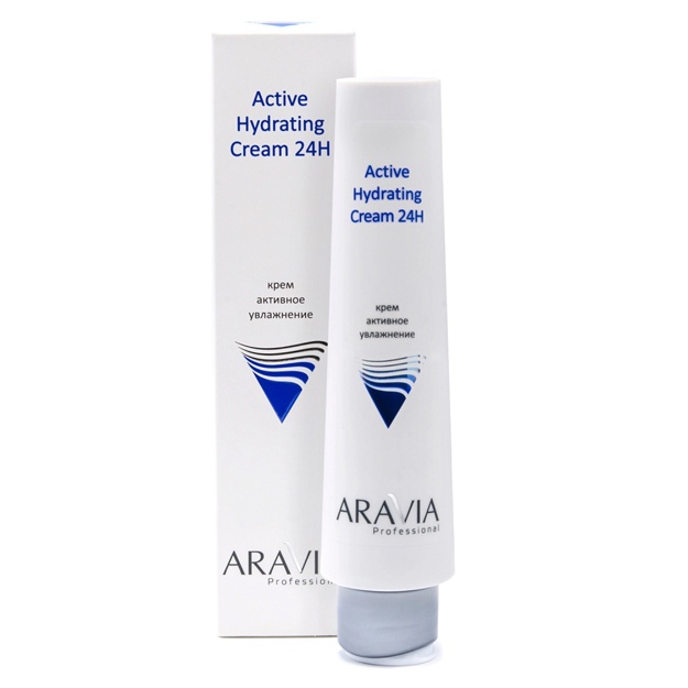 Крем для лица активное увлажнение Aravia Professional Active Hydrating Cream 100мл