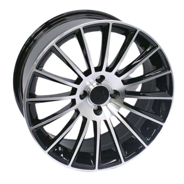 Diska mashina uchun R17 1098 Black Machin 4*114.3 ET40 CB56.5 4 ta