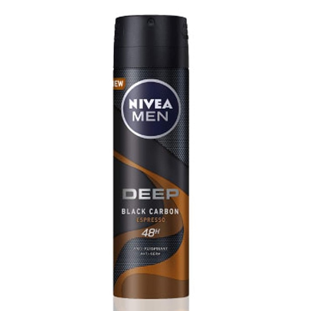 Дезодорант-антиперспирант Nivea Men Deep Black Carbon Espresso 150 мл