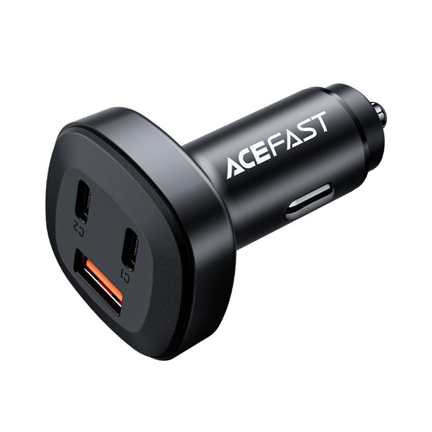 Avtomobil zaryadlovchi Acefast B3 66 Vt (2xUSB-C+1xUSB-A)