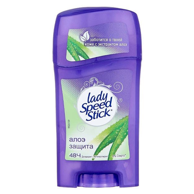 Nozik teri uchun dezodorant ledy speed stick 45 g stick aloe