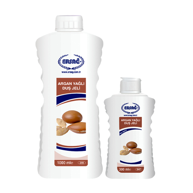 Argan moyli dush uchun gel Ersağ 1000ml+ bo‘sh apparat