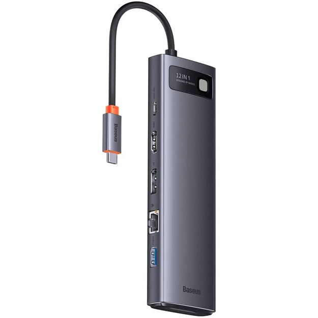 USB-xab Baseus Metal Gleam Series 12in1 USB Type-C (WKWG020213)