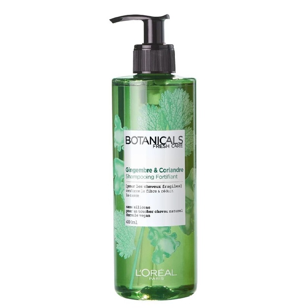 Mo‘rt sochlar uchun koriander L’Oreal Paris shampuni Botanisals Fresh Sare Ginger