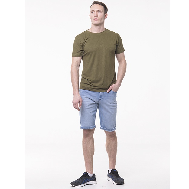 Мужские шорты Rumino Jeans, хлопок, светло-голубые, Узбекистан АРТ 20028 38 светло-голубой