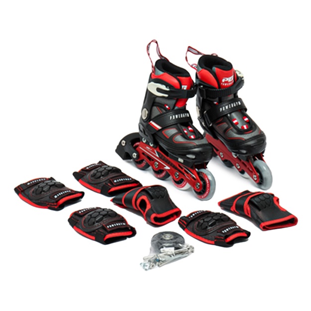 Rolikli konki PowerGym (Cougar) Pushti rang 30-33
