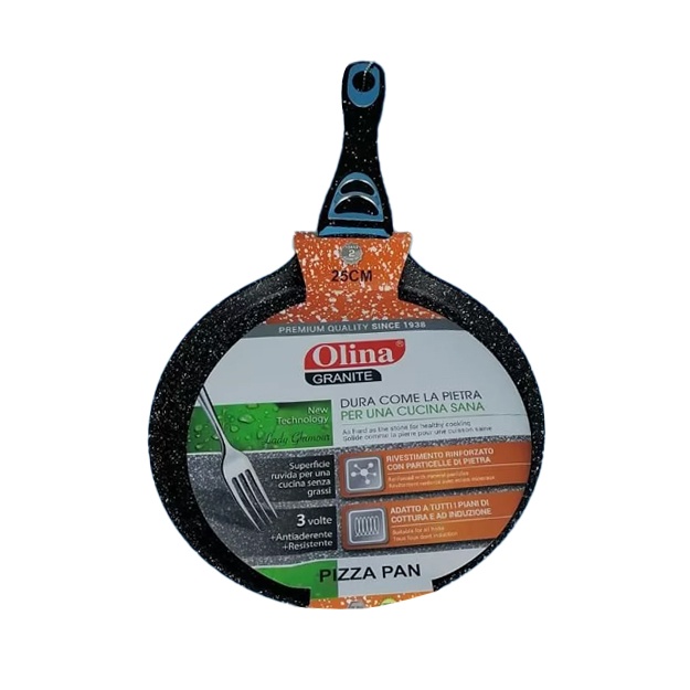 Quymoq tovasi Olina Granite (pizza) 10B-P-25  25 sm
