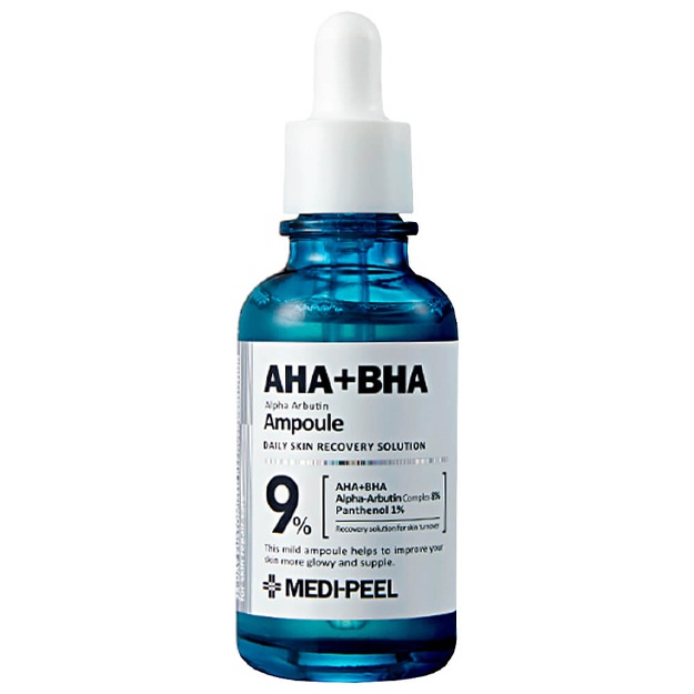 Осветляющая пилинг-ампула с альфа-арбутином Medi-Peel AHA BHA Alpha Arbutin Ampoule