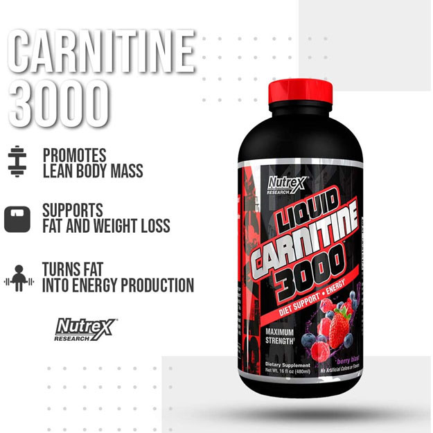 Nutrex Research Liquid Carnitine 3000   -    | olcha