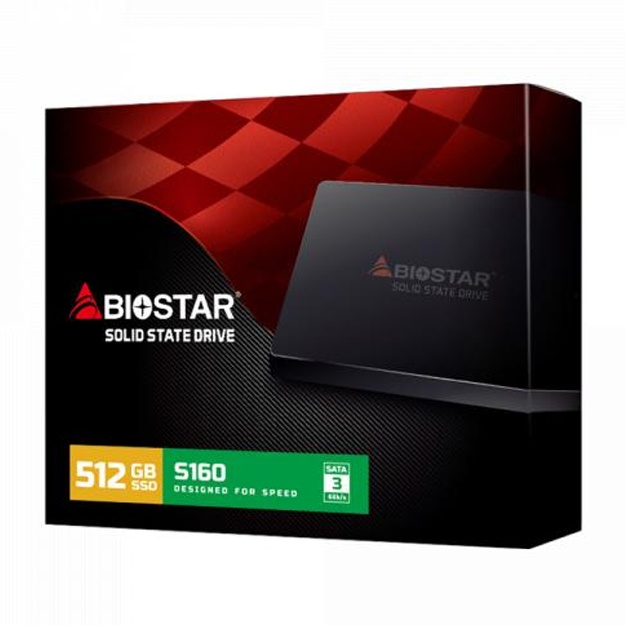 SSD 512GB BIOSTAR S120-512GB（514h） S120 BIOSTAR Biostar ترب