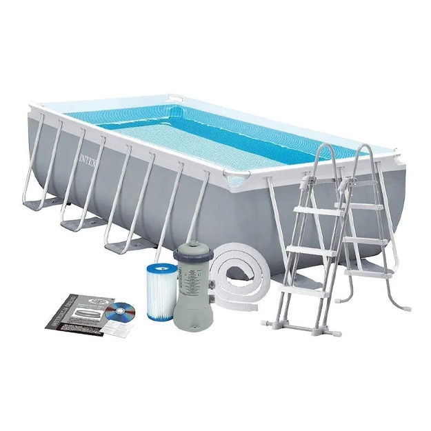 Купить Каркасный бассейн Intex Prism Frame Rectangular Pool 26788 в ...