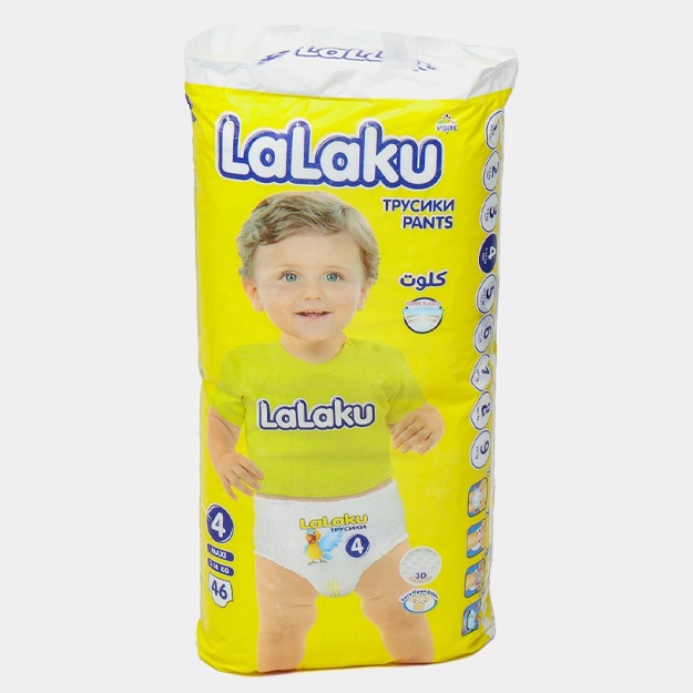 Купить Трусики-подгузники Lalaku 4 Maxi 7-14 кг, 46 шт в Узбекистане ...