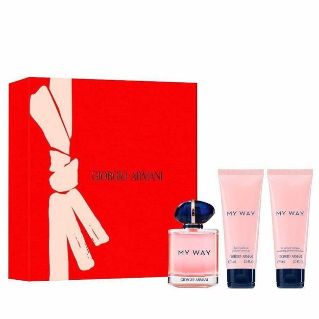 Giorgio Armani My Way (W) 90 мл EDP + 75 мл гель для душа + 75 мл