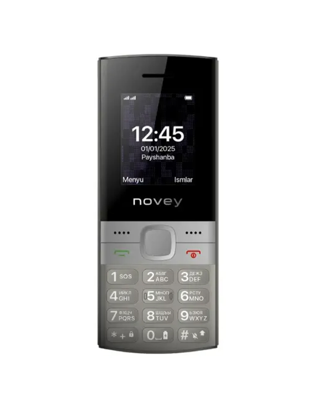 Кнопочный телефон Novey 130 Cosmic Grey