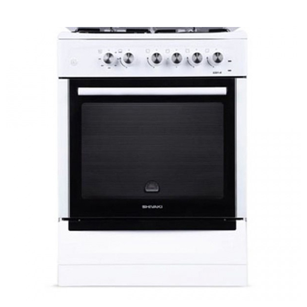 Газовые плитa Shivaki 6300-K Eco КП белый