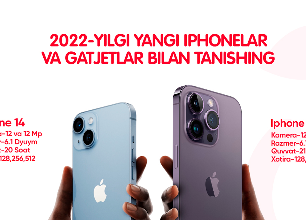 Apple'dan super yangiliklar taqdimoti!